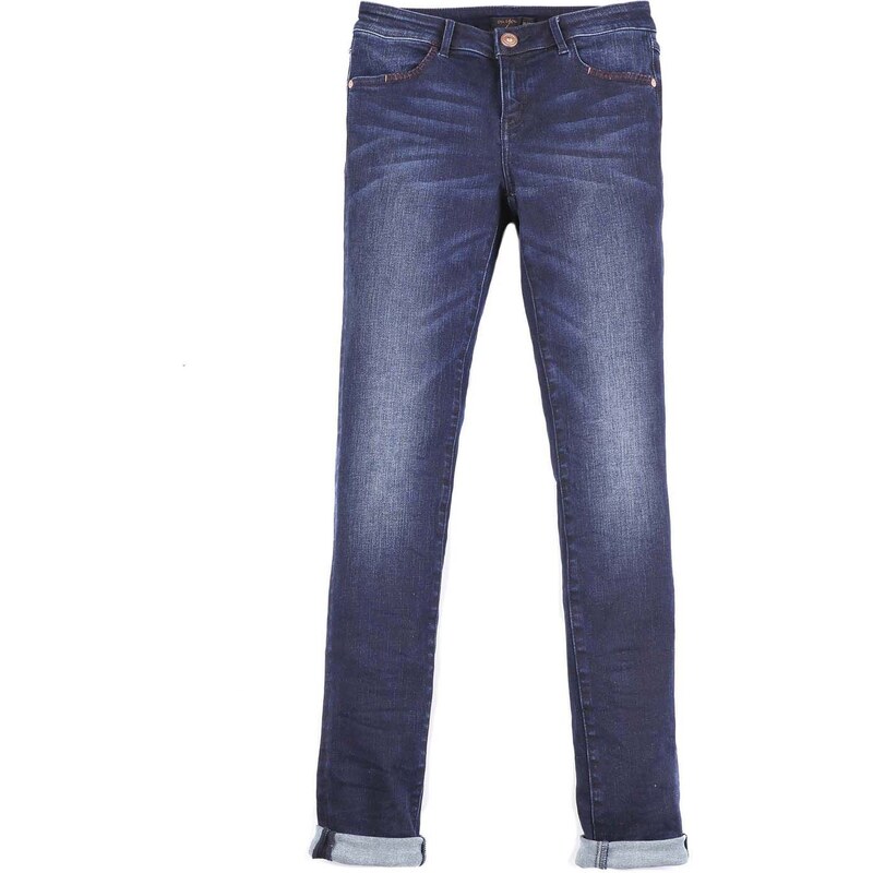 On you Jeans mit Slimcut - marineblau