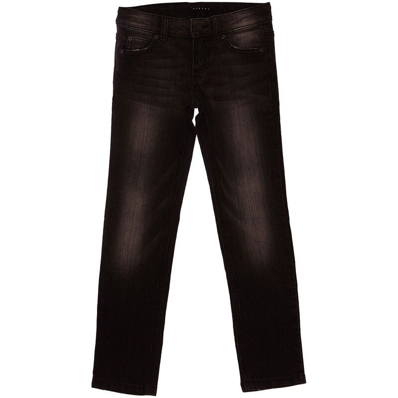 Sisley Young Jeans mit geradem Schnitt - schwarz