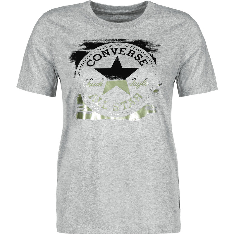 Converse Metallic Chuck Patch Crew W T-Shirt vintage grey