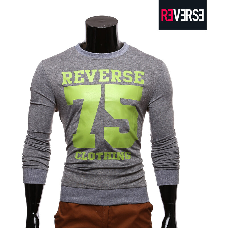 Re-Verse Sweatshirt mit Flex-Druck - L