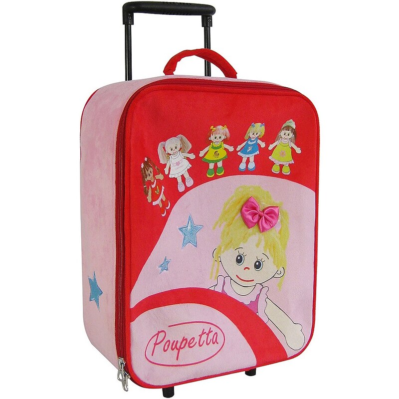 Heunec Kinderkoffer mit Puppenmotiven, »Poupetta Trolley«