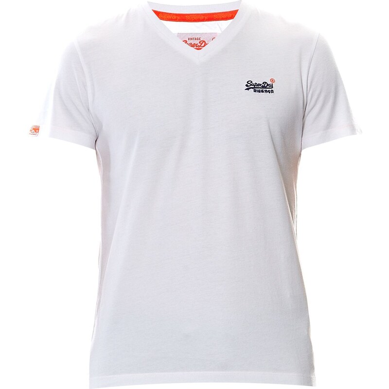 Superdry Orange Label Vintage - T-Shirt - weiß