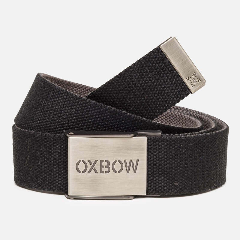 Oxbow Tari - Gürtel mit rechteckiger Schnalle - schwarz