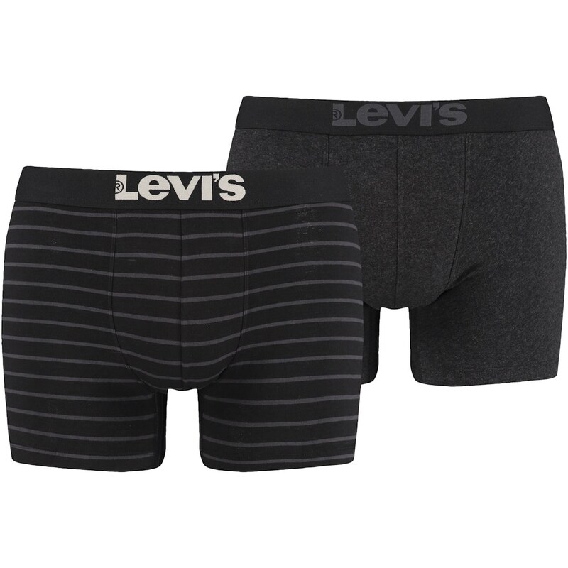 Levi's Underwear Starry Night - 2-er Set Boxershorts - anthrazit