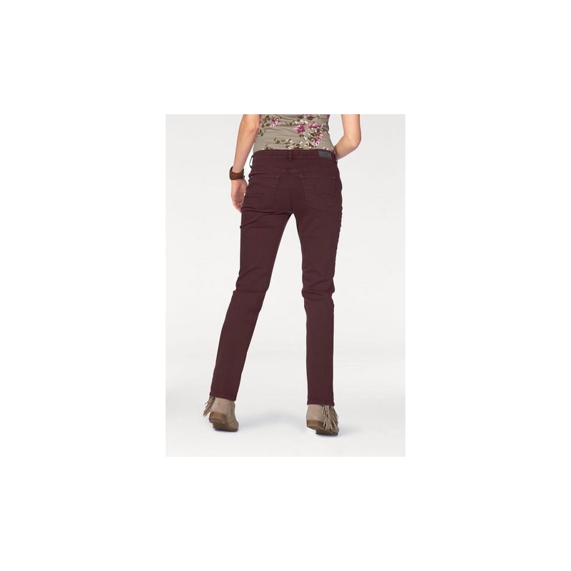 MAC Damen 5-Pocket-Jeans Angela rot 34,36,38,40,42,44,46