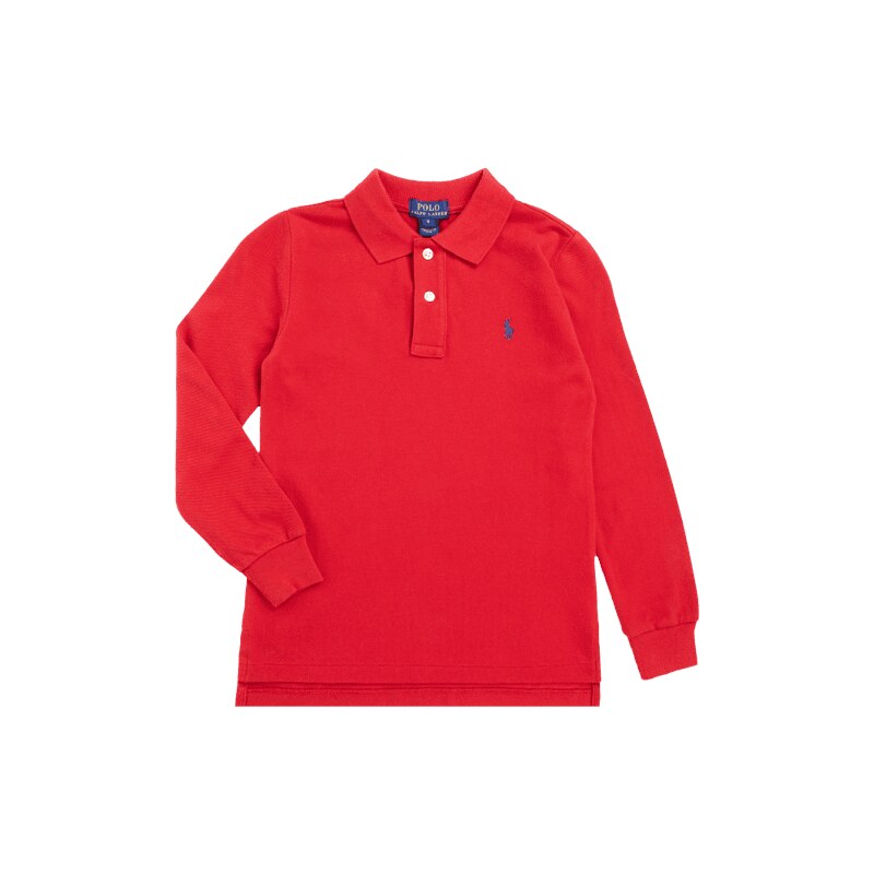 Ralph Lauren Childrenswear Poloshirt mit langen Ärmeln