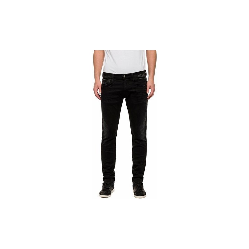 REPLAY Slim-fit-Jeans Anbass Hyperflex schwarz 30,31,32,36