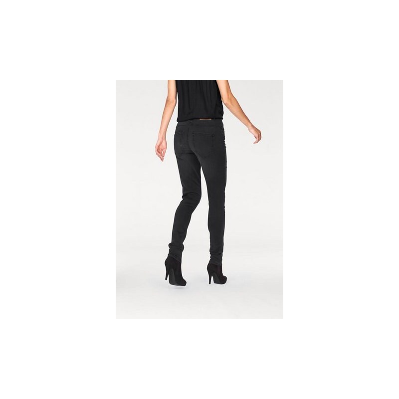 Damen 5-Pocket-Jeans Aniston schwarz 34,36,38,40,42,44