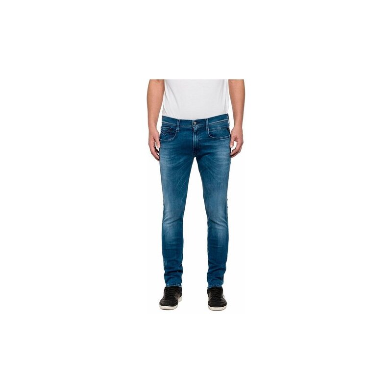 Slim-fit-Jeans Anbass Hyperflex REPLAY blau 30,31,32,33,34,36