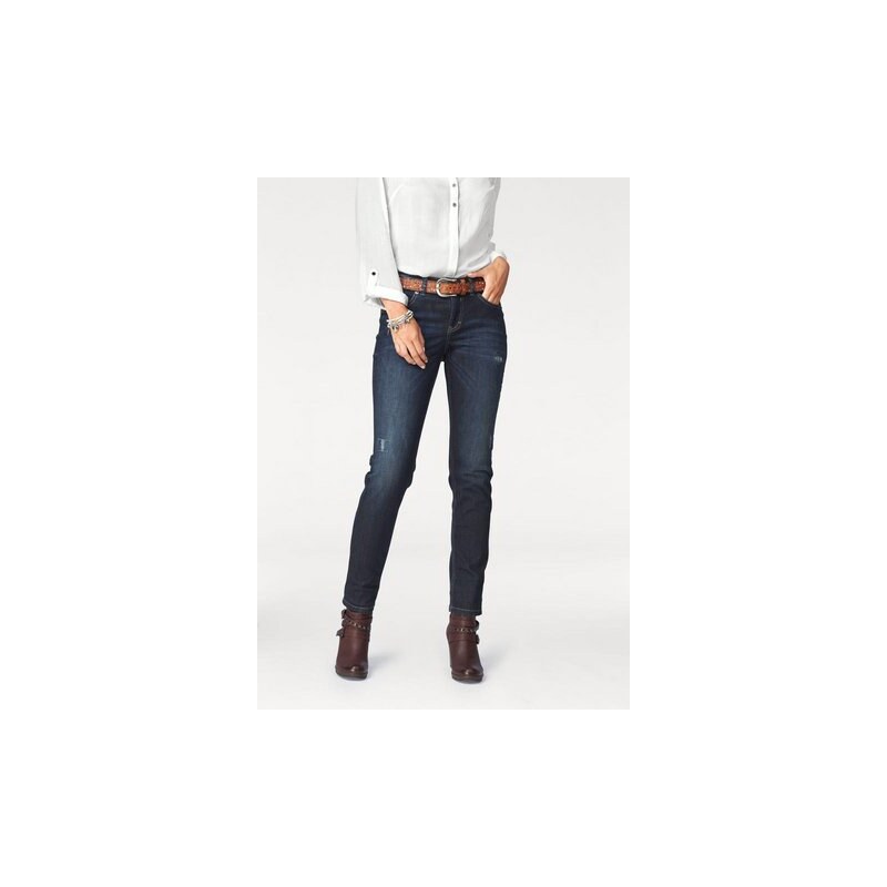 MAC Damen 5-Pocket-Jeans Carrie Pipe blau 34,36,38,40,42,44,46