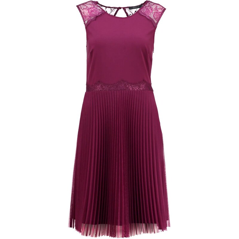 Esprit Collection Cocktailkleid / festliches Kleid plum red