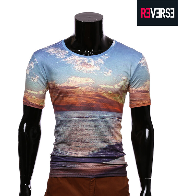 Re-Verse Print-T-Shirt Strand - S