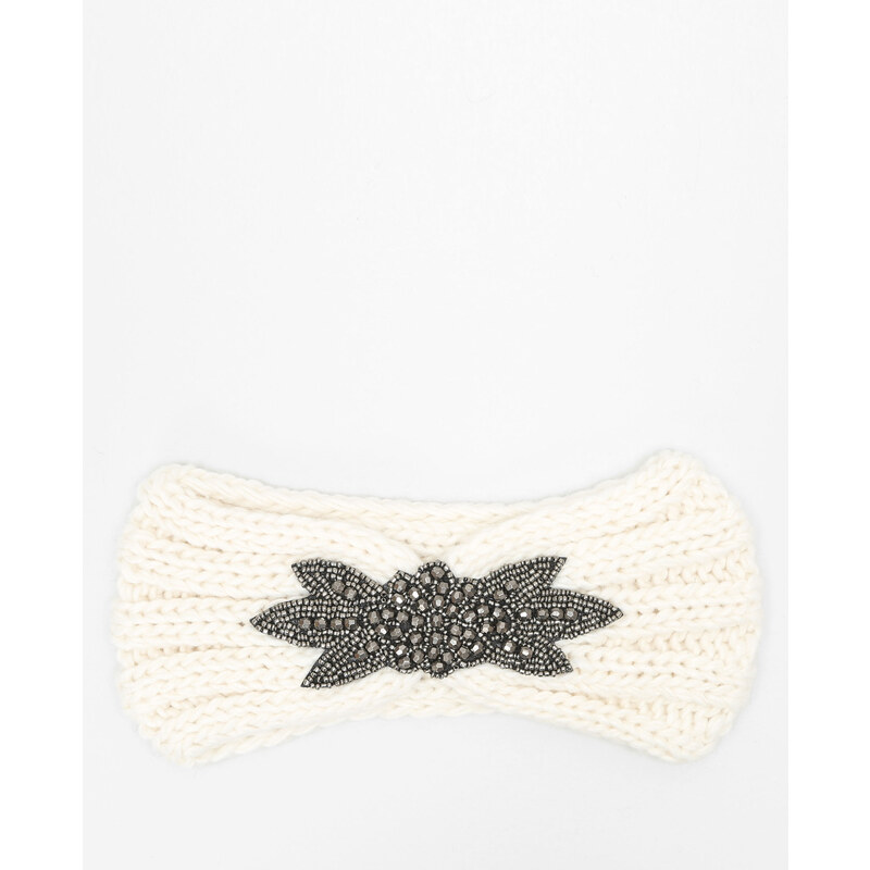 Haarband mit Schmuck-Applikationen Naturweiß, Größe 00 -Pimkie- Mode für Damen