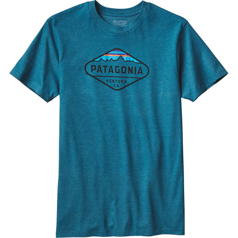 Patagonia Herren Klettershirt / T-Shirt Fitz Roy Crest