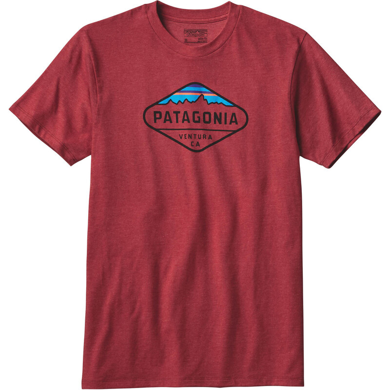 Patagonia Herren Klettershirt / T-Shirt Fitz Roy Crest