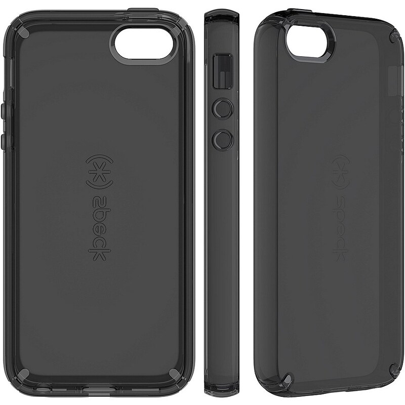 Speck HardCase »CandyShell iPhone (5/5S/5SE) Clear/Onxy Black«