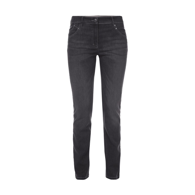 Zerres CARLA Stone Washed Super Slim Fit 5-Pocket-Jeans