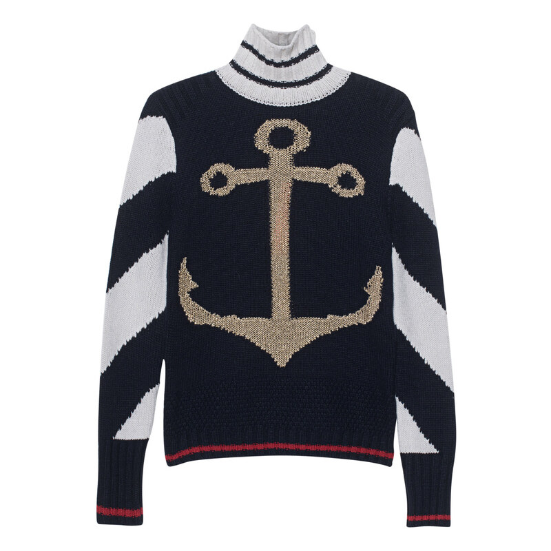 HILFIGER COLLECTION Anchor Tattoo Navy