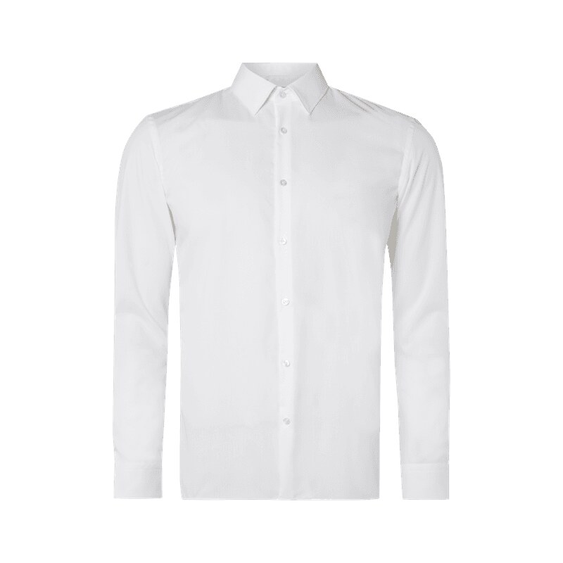 Hugo Slim Fit Business-Hemd mit Button-Down-Kragen