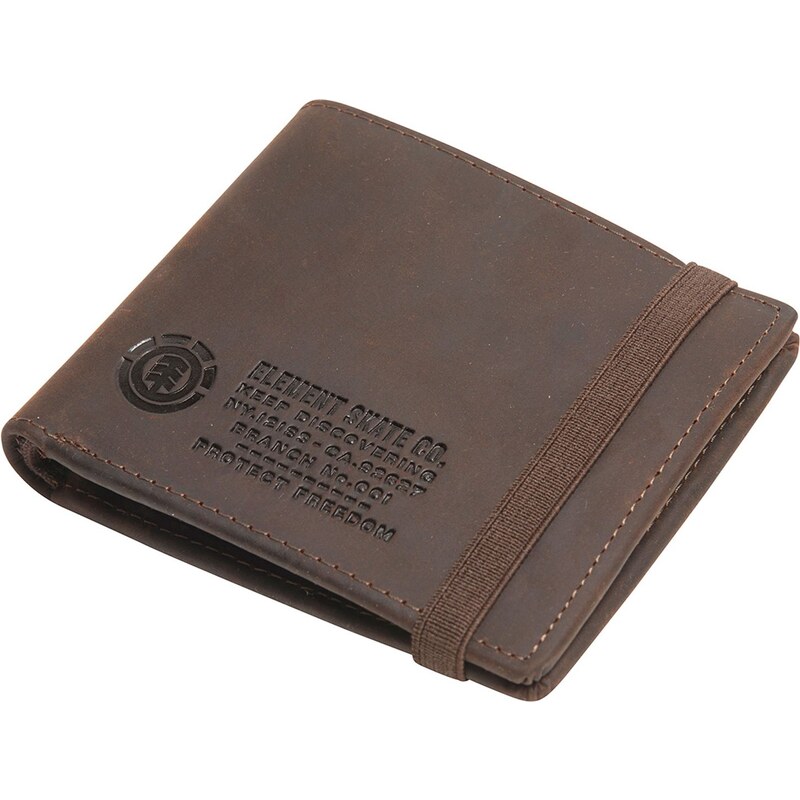 Element Wallet - Brieftasche - braun