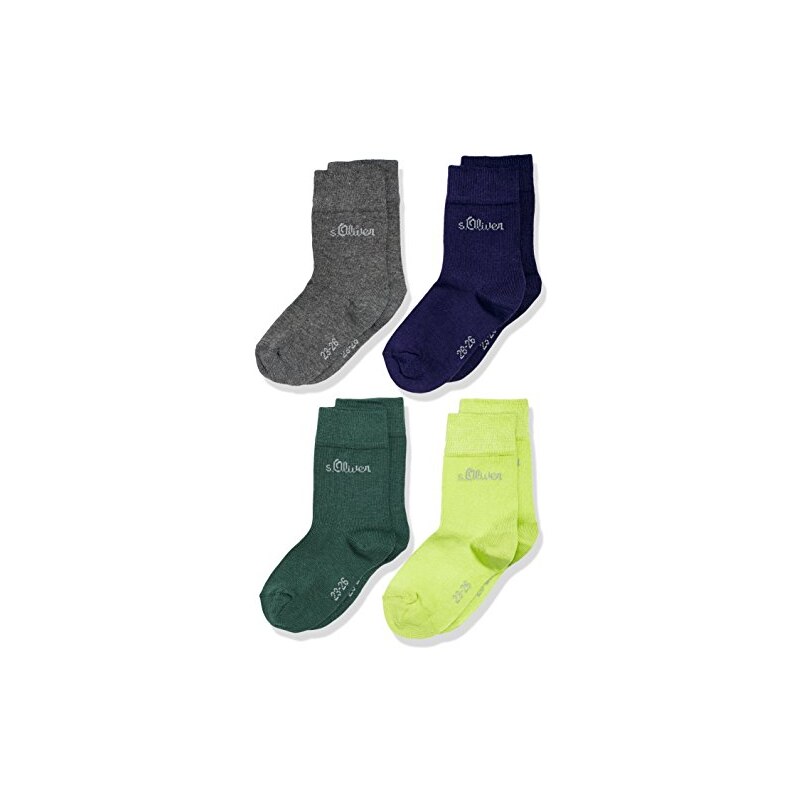 s.Oliver Socks Jungen Socken Junior Socks 4er Pack S20205