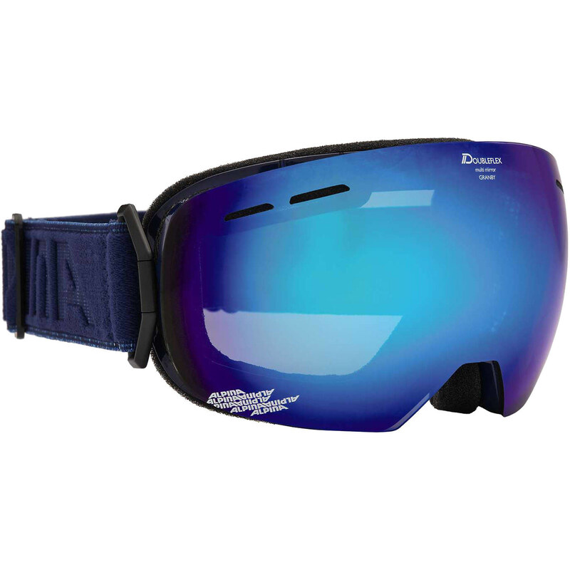 Alpina: Ski- und Snowboardbrille Granby MM grün, marine