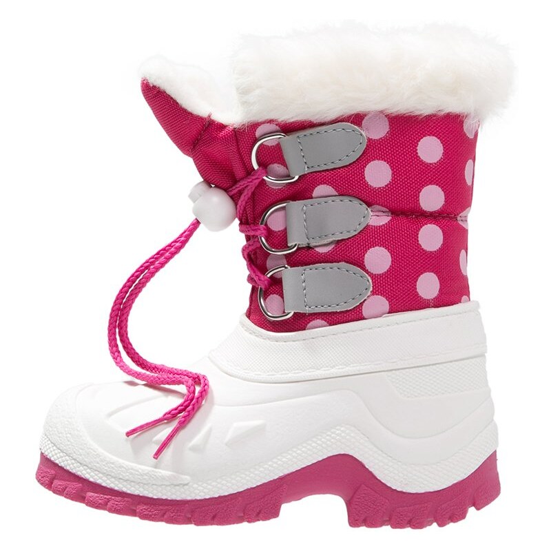 STUPS Snowboot / Winterstiefel pink/white