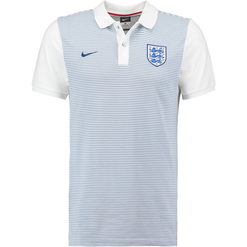Nike Performance ENGLAND SLIM FIT Poloshirt blue grey/white/sport royal