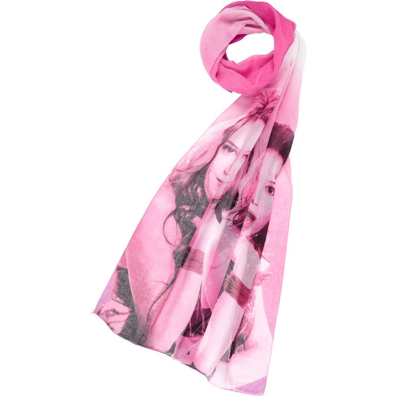 Chica Vampiro Schal pink in Größe UNI für Mädchen aus 100% Polyester