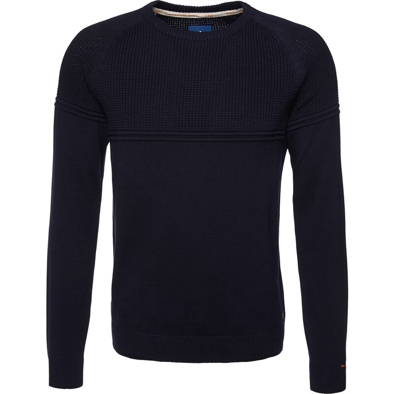 TOM TAILOR Pullover structured crew neck