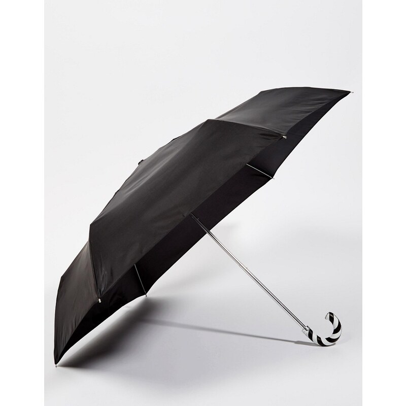 Lulu Guinness - Superslim 2 - Regenschirm - Schwarz