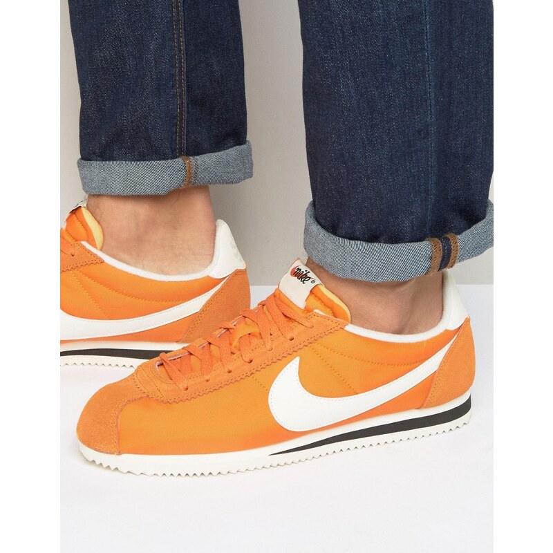 Nike - Cortez Nylon Aw - Klassische Sneaker in Orange, 844855-810 - Orange