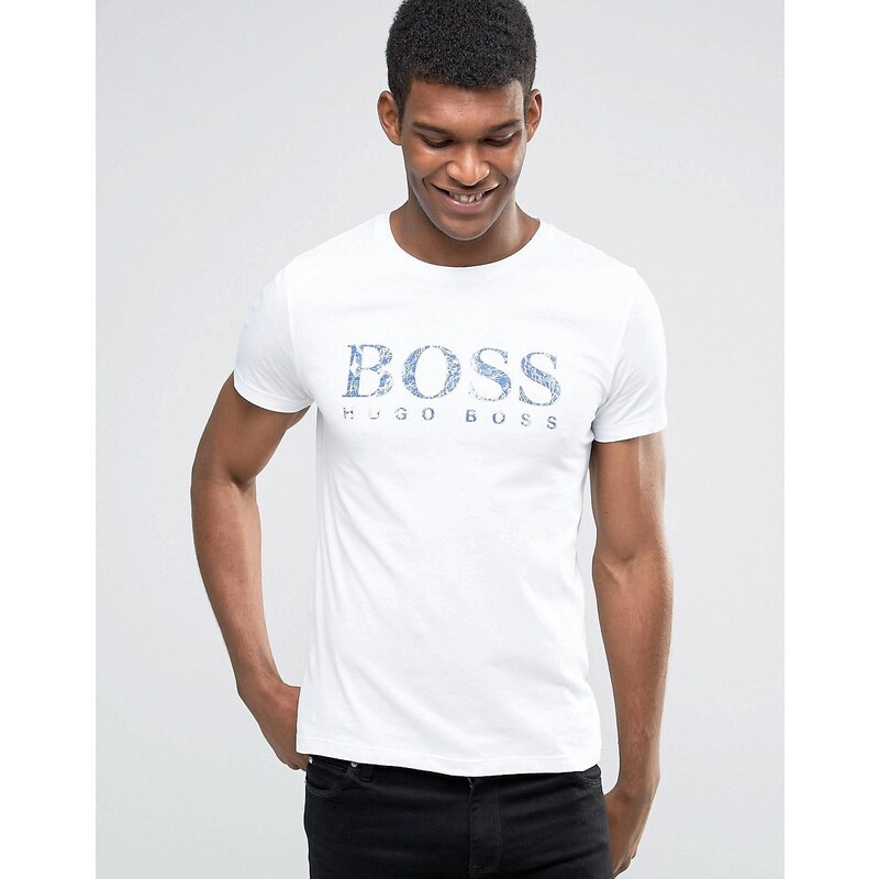 Boss Orange - Tommi 3 - T-Shirt mit Logo - Weiß