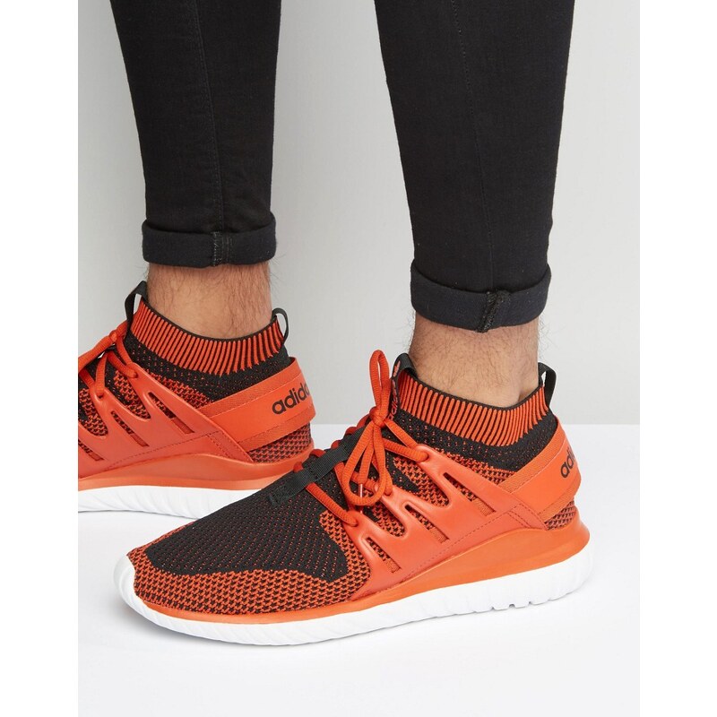 adidas Originals - Tubular Nova Primeknit - Sneaker in Rot S80107 - Rot
