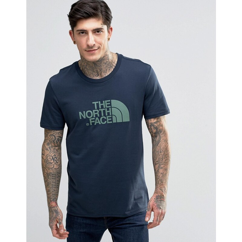 The North Face - T-Shirt mit Easy-Logo in Marineblau - Marineblau