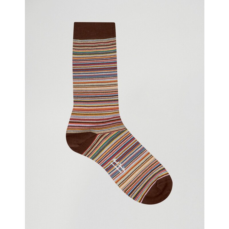 Paul Smith - Socken mit klassischen bunten Streifen - Mehrfarbig