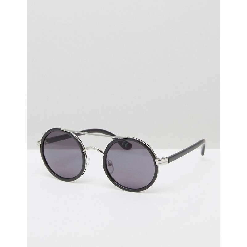 Jeepers Peepers - Runde Sonnenbrille - Schwarz