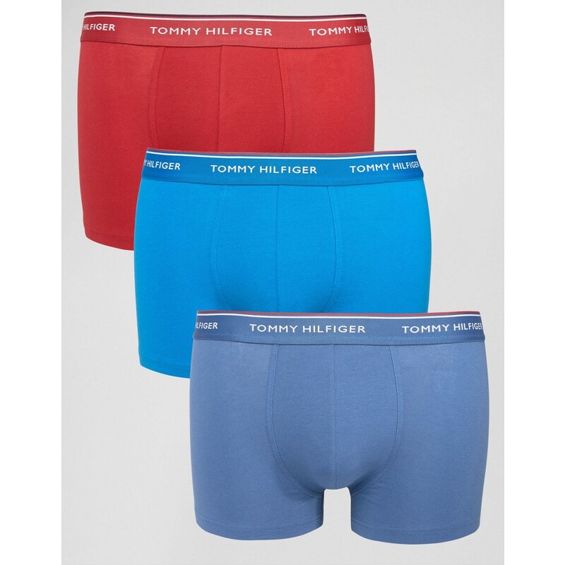 Tommy Hilfiger - Premium Essentials - Stretch-Unterhosen im 3er-Set - Mehrfarbig