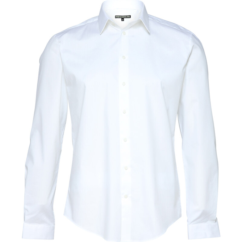 Drykorn MARIS Slim-fit Klassisches Hemd Weiß
