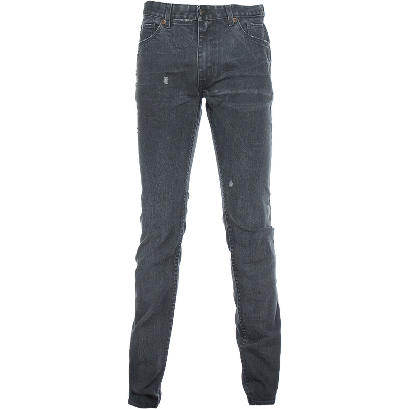 GRADE Jeans Used-Look Grau