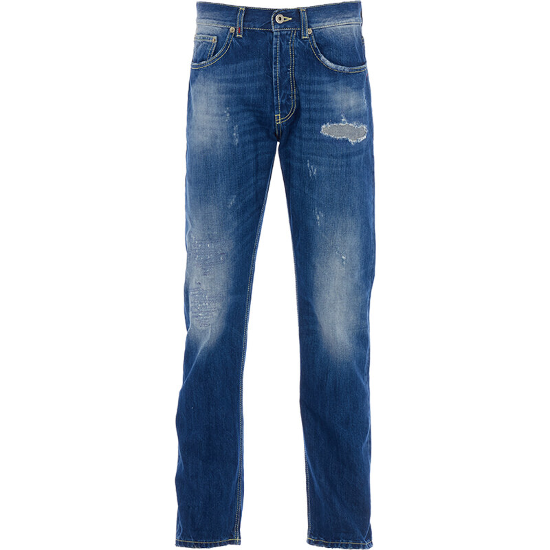 Dondup SAMSON Jeans Regular Fit Used Blau