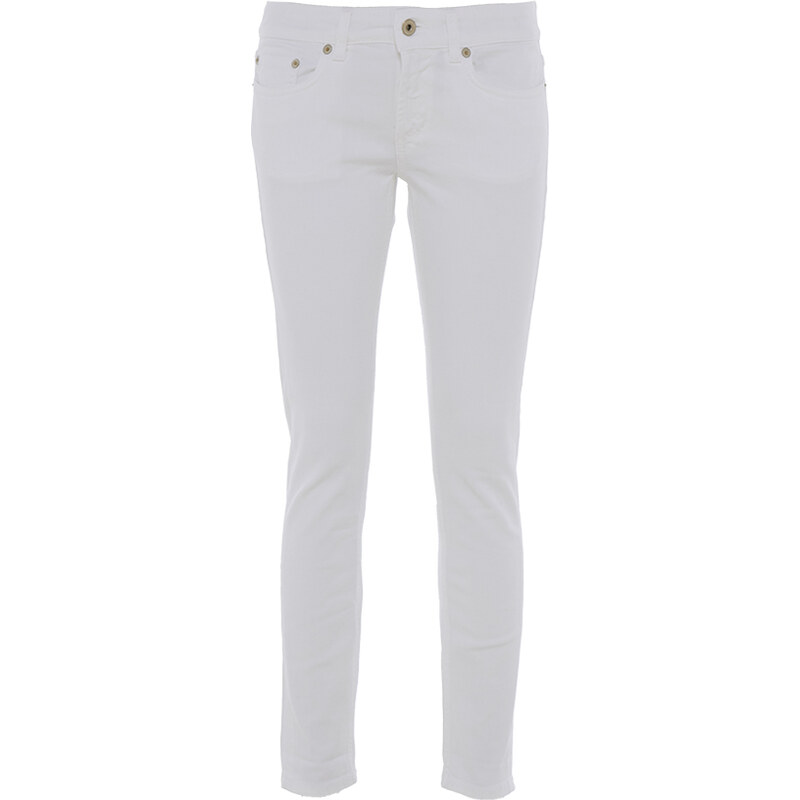 Dondup MONROE Slouchy Skinny Jeans in Weiß