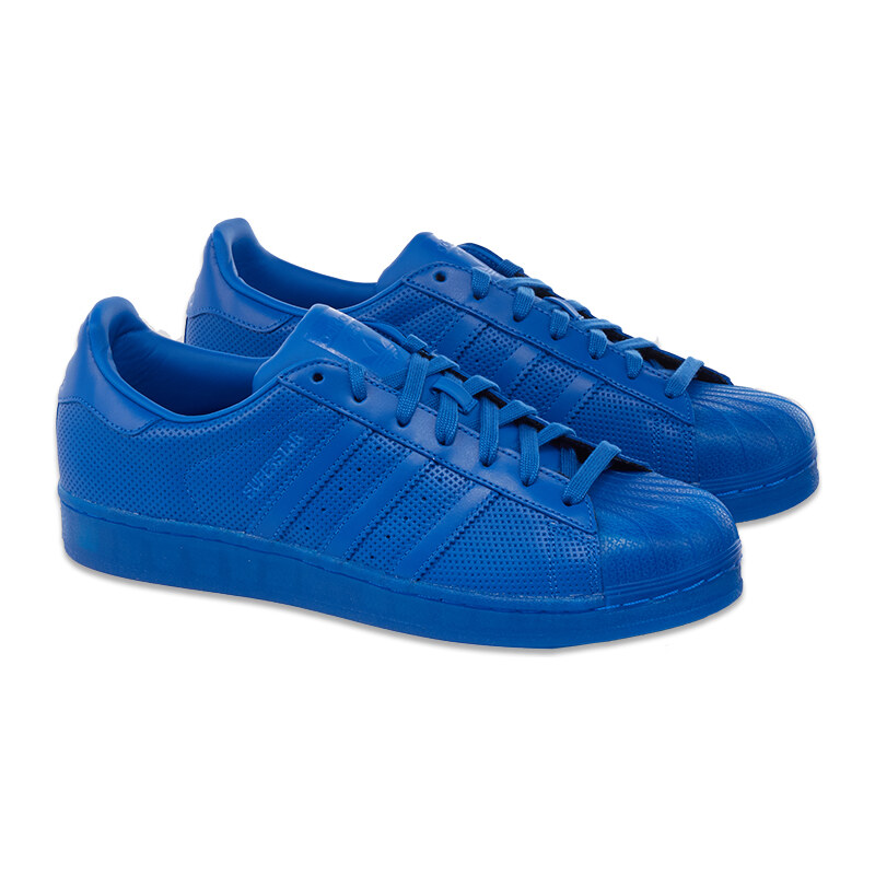 Adidas Superstar ADICOLOR Sneakers in Blau