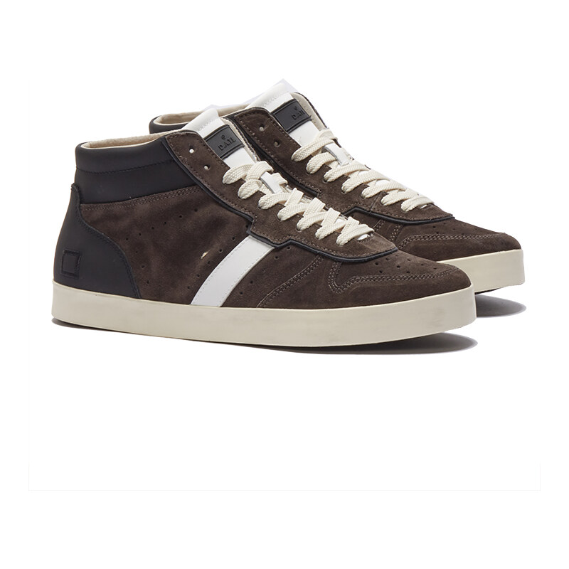 D.A.T.E COURT High-top Sneakers in Braun