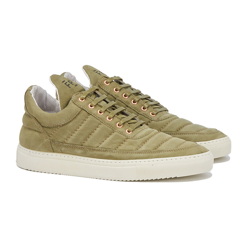 Filling Pieces LOW TOP PADDED GREEN Sneakers in Grün