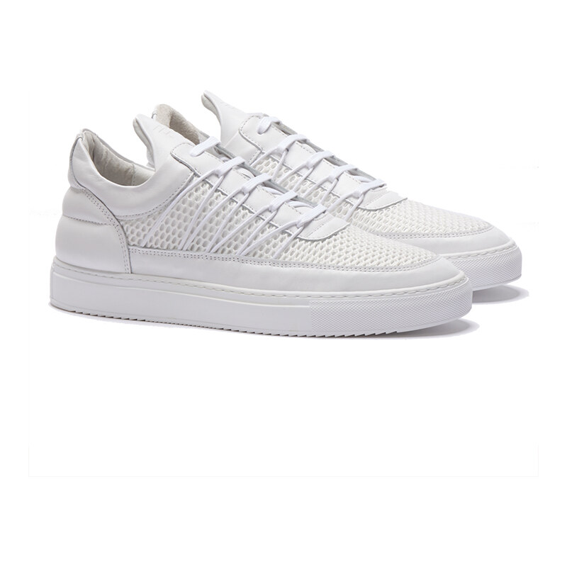 Filling Pieces CANE Low Top Sneakers in Weiß