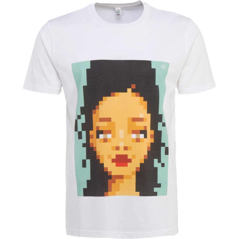 Very Important Pixels 'Rihanna' T-Shirt in Weiß