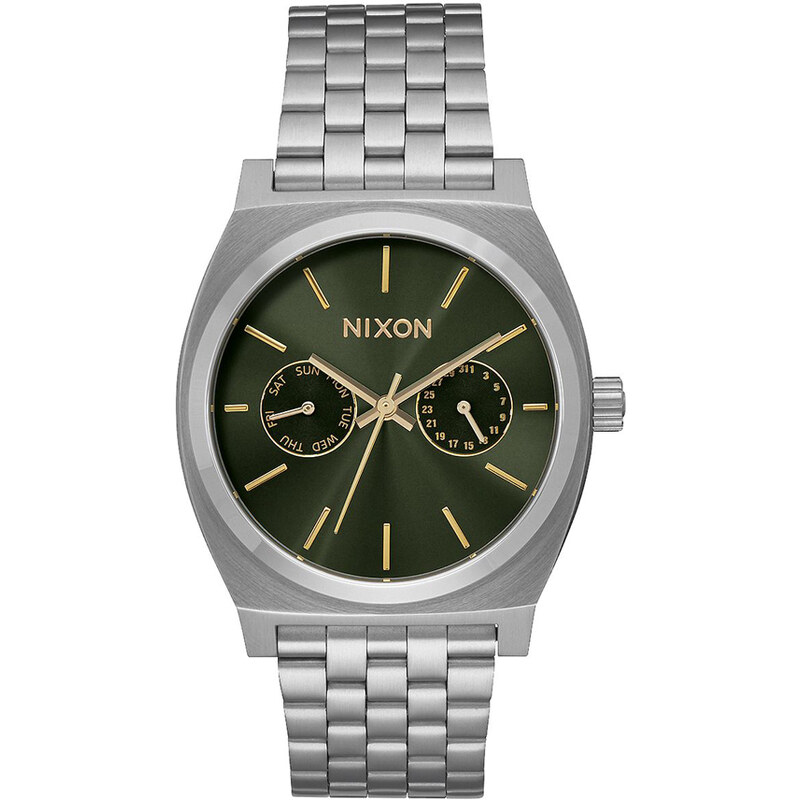 Nixon TIME TELLER DELUXE Armbanduhr in Silber