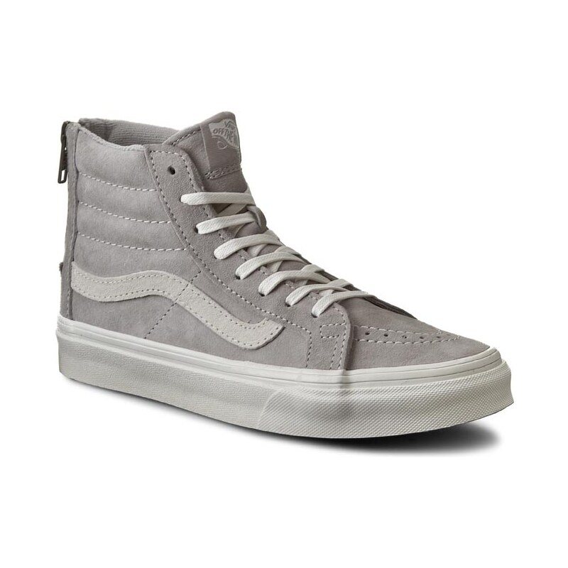 Sneakers VANS - Sk8-Hi Slim Zip VN000XH8JV9 (Scothgard) Cool Grey/Bl