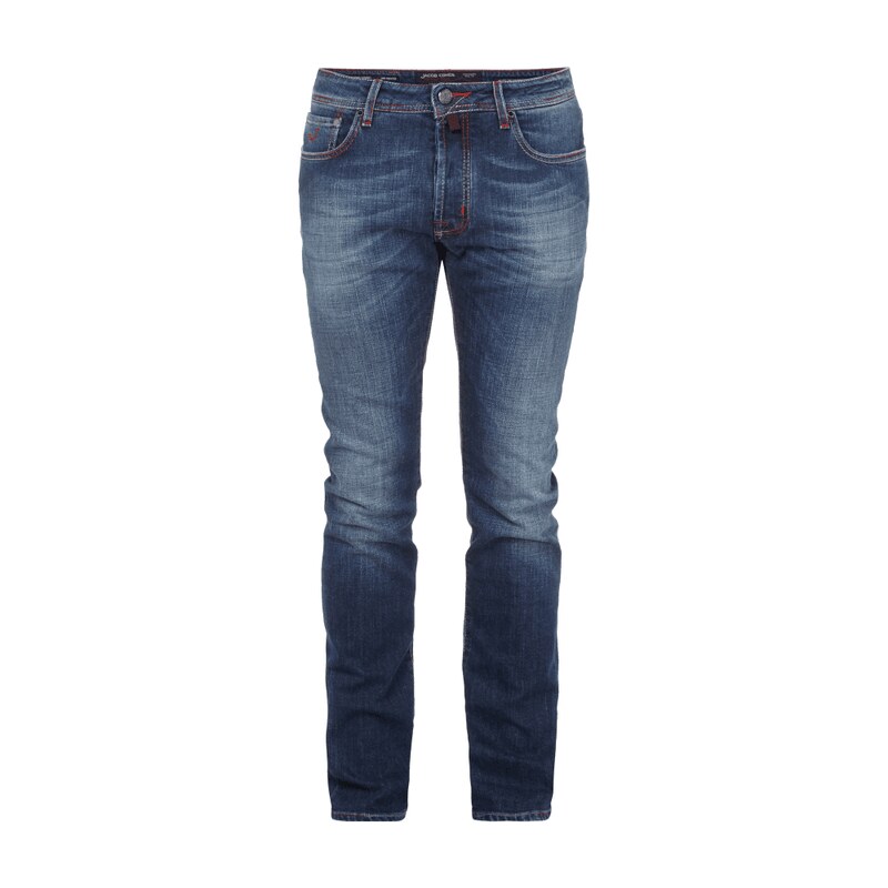 Jacob Cohen Stone Washed Regular Fit Jeans